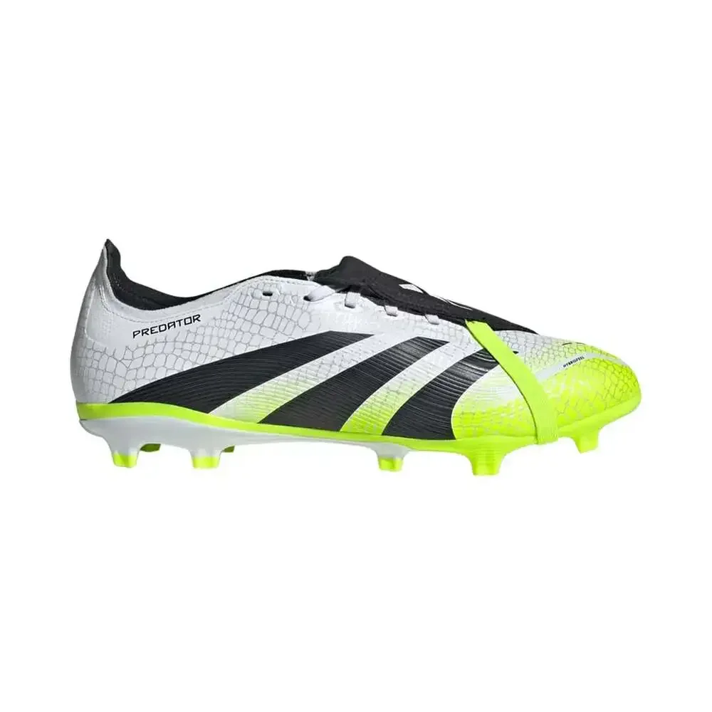 Adidas Predator League FT Firm Ground Soccer Cleats - White/Black